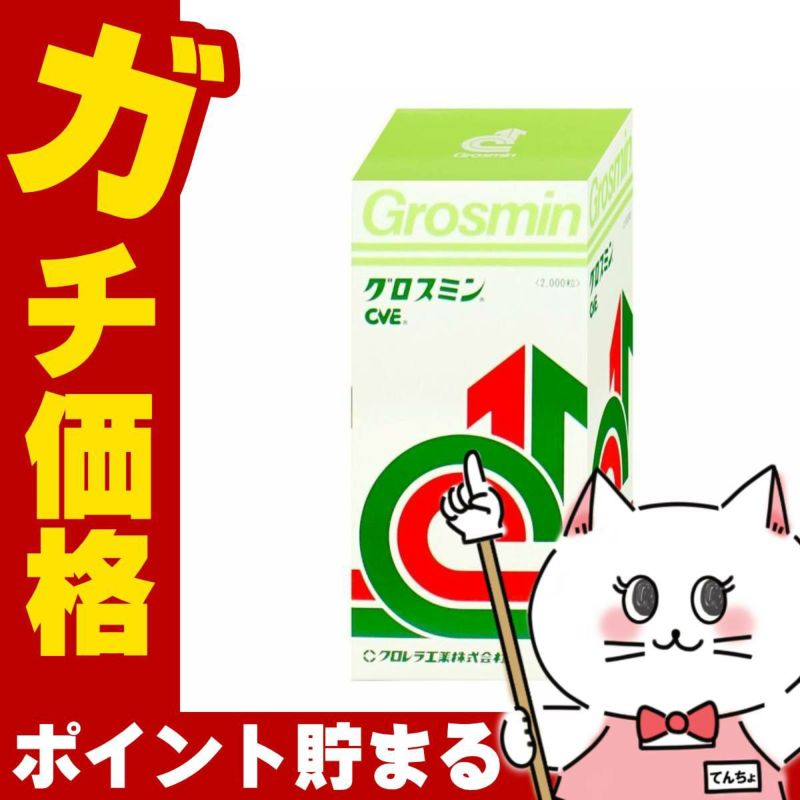 クロレラ グロスミン2000粒