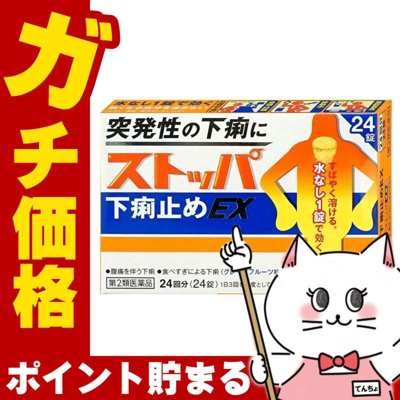 ストッパ下痢止めEX 24錠