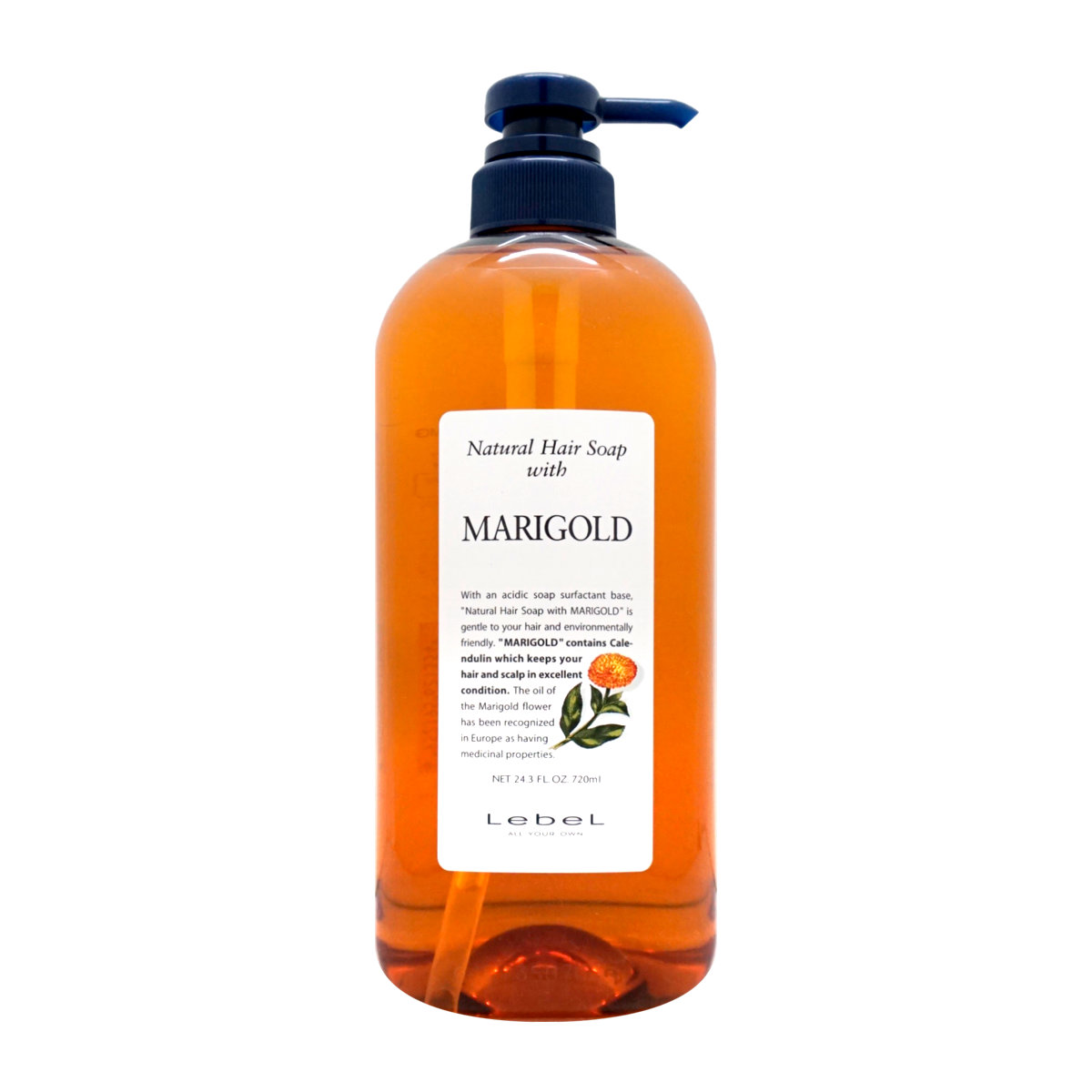 ルベル ナチュラルヘアソープウィズMG(マリーゴールド)720ml