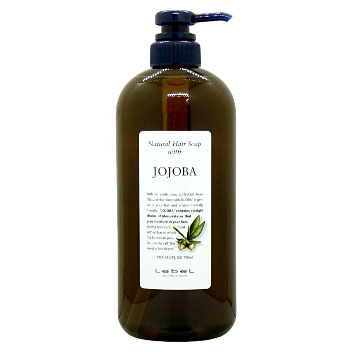 ルベル ナチュラルヘアソープウィズJO(ホホバ)720ml