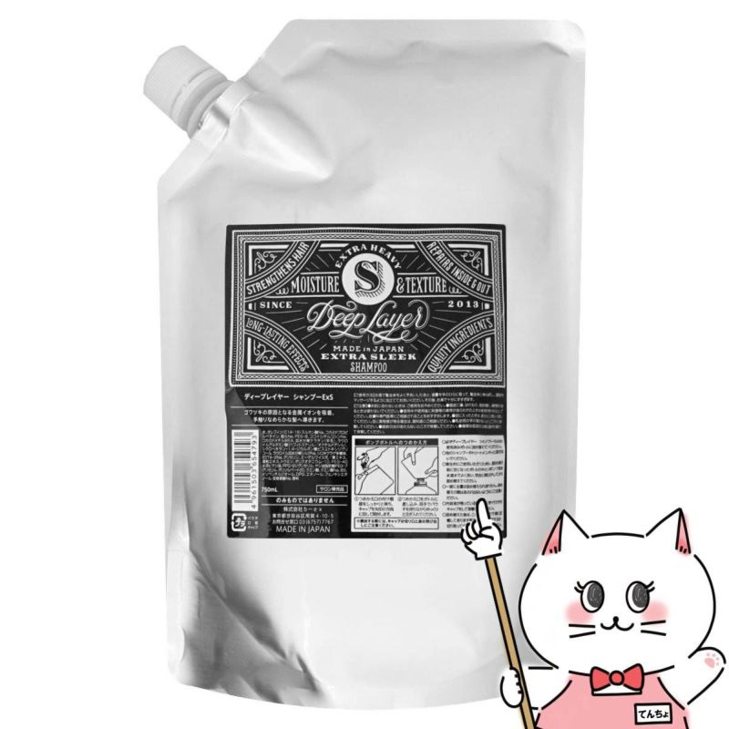 ビューティーエクスペリエンス ディープレイヤーシャンプーExS 詰替750ml