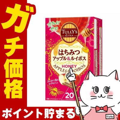 賞味期限26年4月以降 伊藤園 タリーズ はちみつアップル&ルイボス ティーバッグ38g(20袋)