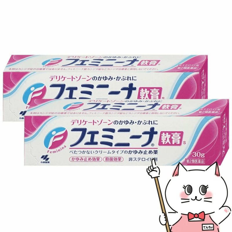 コスメ通販　【第2類医薬品】フェミニーナ軟膏　30ｇ×2個(セルフメディケーション税制対象)