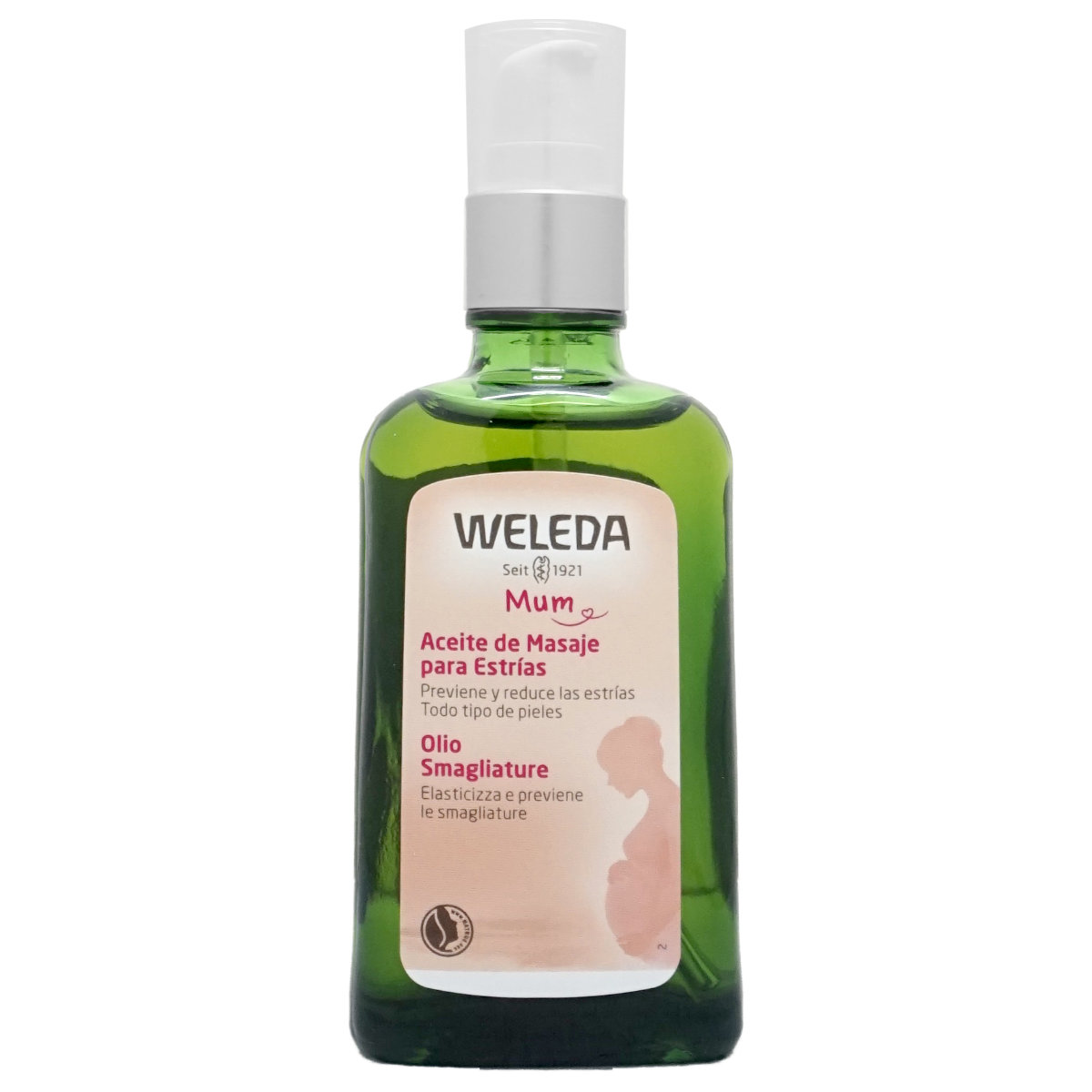 コスメ通販　WELEDA ヴェレダ マザーズボディオイル 100ml(ポンプ)